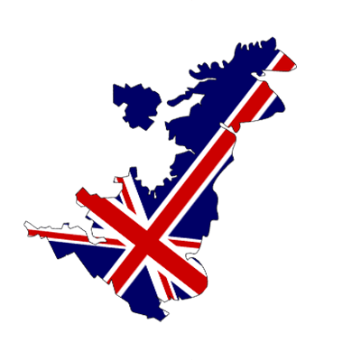 map of united kingdom